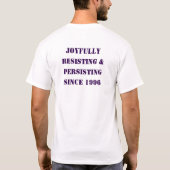 心をひとつに Tシャツ (裏面)