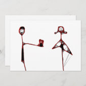 心をわたしに 招待状 (正面/裏面)