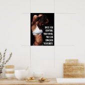 心をコントロールし、体を征服 ポスター (キッチン)