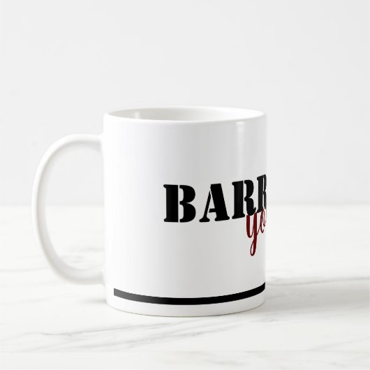 心をバリケードマグ コーヒーマグカップ (左)