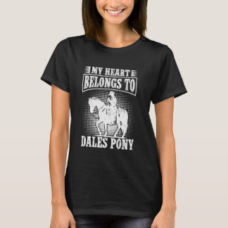 心を乗せて ダレスポニー 馬術 Tシャツ
