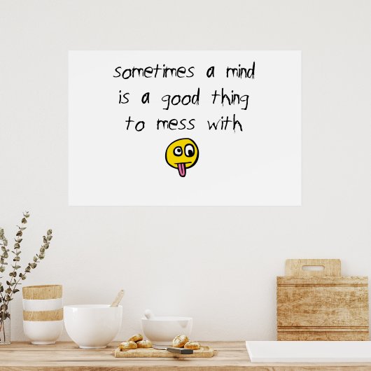 心を乱す ポスター (キッチン)