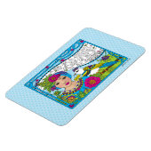 心を伸ばす_フレキシブル磁石6"x4" マグネット (左側)