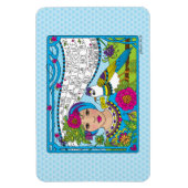 心を伸ばす_フレキシブル磁石6"x4" マグネット (縦)