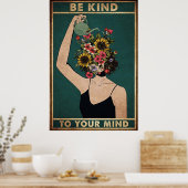 心を優しくしなさい ポスター (キッチン)