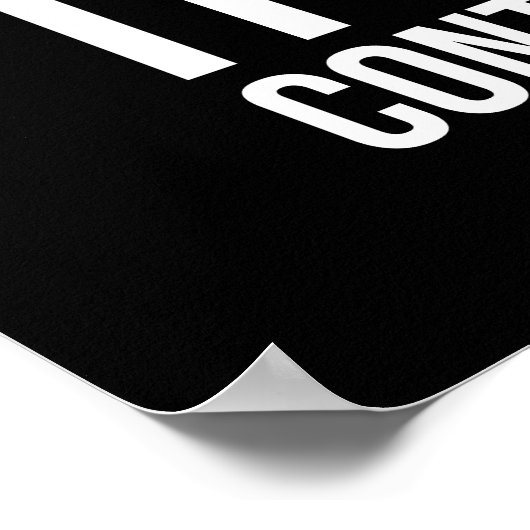 心を制御する – 成功やる気を起こさせる ポスター (角)