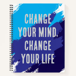 心を変え、人生を変える（青） ノートブック