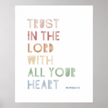 心を尽くして主を信頼せよ(箴言3:5)