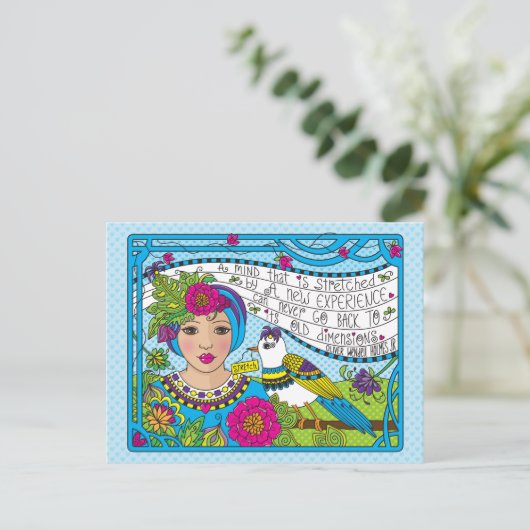 心を広げる_ ポストカード (スタンド正面)