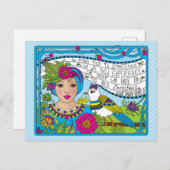 心を広げる_ ポストカード (正面/裏面)