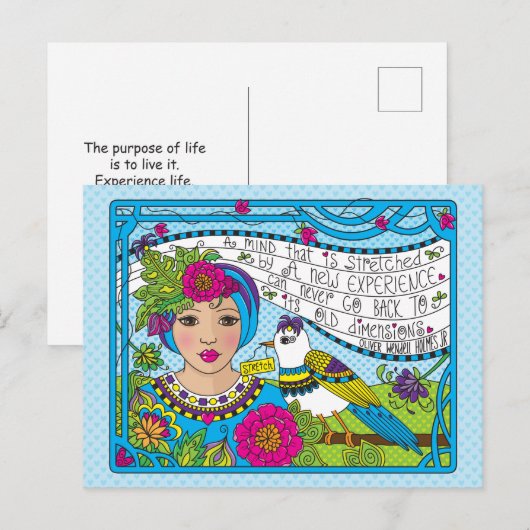 心を広げる_ ポストカード (正面/裏面)