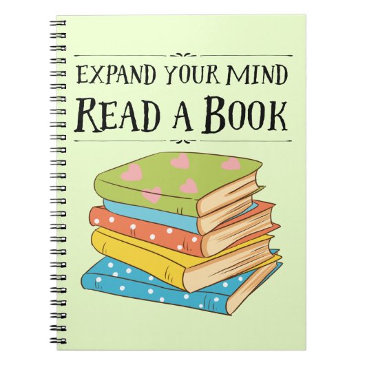 心を広げる…本読帳 ノートブック (正面)
