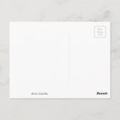 心を慰める愛の聖書の一節の引用 ポストカード (裏面)