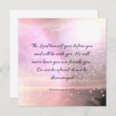 心を慰める聖書の名言 (正面/裏面)