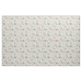 心を新たにされる草花のスプリングパターン ファブリック (ファットクウォーター)