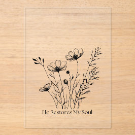 心を新たにされる ミニマリストデザイン アクリル招待状