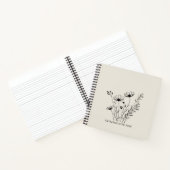心を新たに Minimalist Design ノートブック (内部)