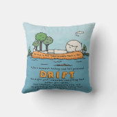 心を漂わせる クッション (裏面)