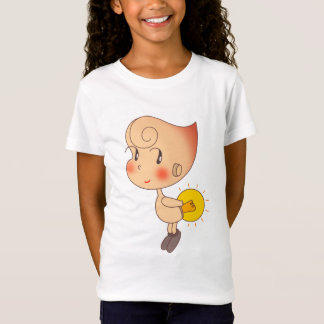 心を照らすホタル妖精。 Tシャツ