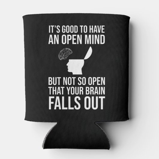 心を疑う心を開くのは良おもしろいい 缶クーラー (裏面)