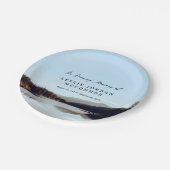 心を癒す湖|過去記事 ペーパープレート (アングル)