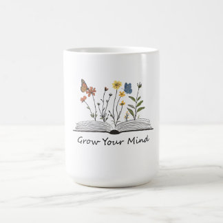 心を育てる花の本Tシャツ コーヒーマグカップ