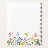 心を育て、一度に1つの計画先生 プランナー手帳 (裏面)