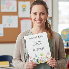 心を育て、一度に1つの計画先生 プランナー手帳