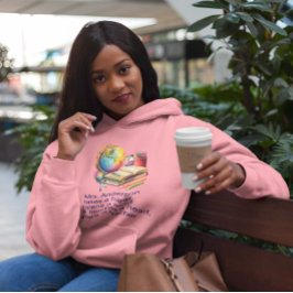 心を育て、未来を照らす先生 パーカ