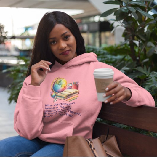 心を育て、未来を照らす先生 パーカ