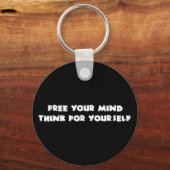 心を自由にする キーホルダー (正面)