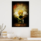 心を自由にする ポスター (キッチン)