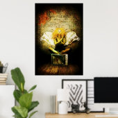 心を自由にする ポスター (ホームオフィス)