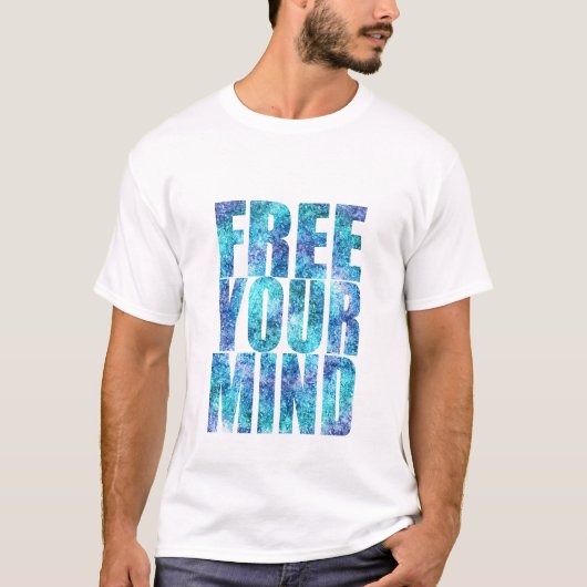 心を自由にする Tシャツ (正面)