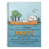 心を自由に漂わせて ノートブック (正面)