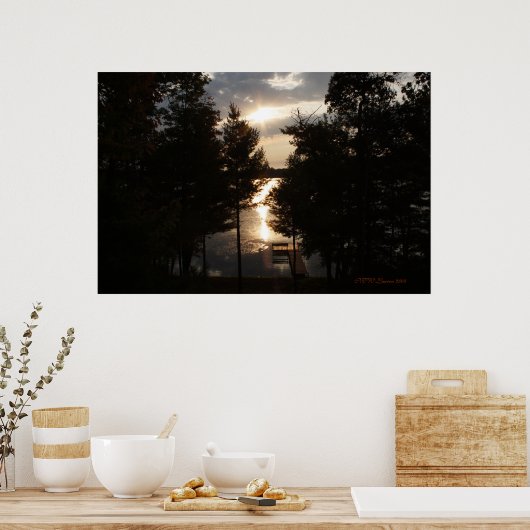 心を落ち着かせる ポスター (キッチン)