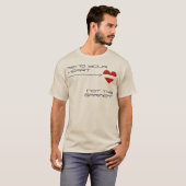 心を裂け、この服ではない Tシャツ (正面フル)