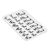 心を解放しろ!やる気を起こさせる書引用文 マグネット (右側)