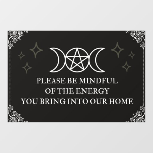 心を込めたドアマット ウィンドウサイン (シート)