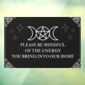 心を込めたドアマット ウィンドウサイン (シート3)