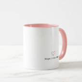 心を込めたパーソナライズドケア感謝 マグカップ (正面右)