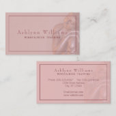 心を込めた平和癒し仏 名刺 (正面/裏面)