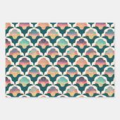 心を込めた瞬間メンタルヘルスの包み紙 ラッピングペーパーシート (正面3)