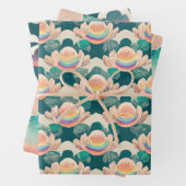 心を込めた瞬間メンタルヘルスの包み紙 ラッピングペーパーシート (インサイチュ)