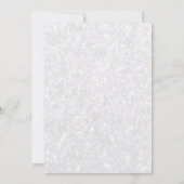 心を込めてお願い！私の結婚式の花嫁の介添え人になって 招待状 (裏面)