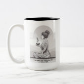 心を込めてエスプレッソ禅定一口仏 ツートーンマグカップ (左)