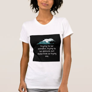 心を込めてシャツを着る Tシャツ