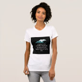 心を込めてシャツを着る Tシャツ (正面フル)