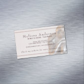 心を込めて修行する安らかな癒し仏 マグネット名刺 (インサイチュ)