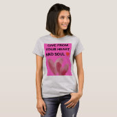 心を込めて❤️ Tシャツ (正面フル)